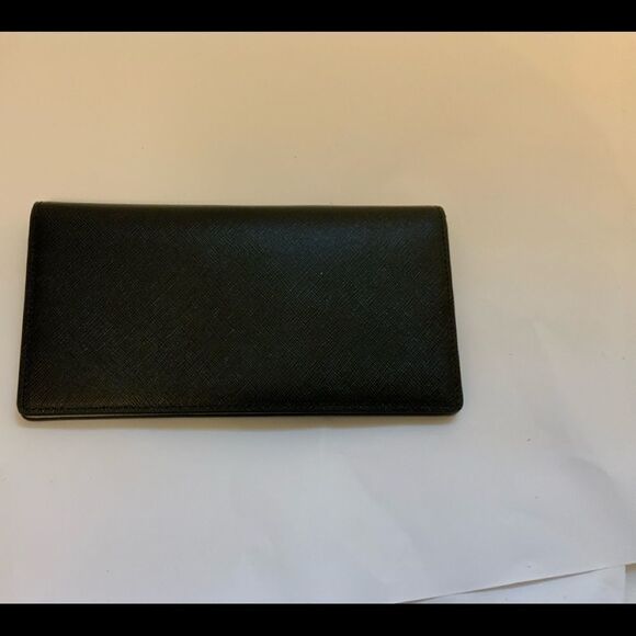 New ''14th & Union'' Bifold Wallet-- Black Leather NWOT - Picture 1 of 8